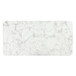 Clayten - Dining Table With Marble Top - White Natural Marble Top & Espreeso Finish