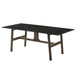 Destin - Dining Table - Sintered Stone & Walnut