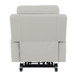 Marsha - Power Recliner With Lift & Massage - Light Gray Leather