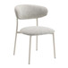 Kalam - Side Chair (Set of 2) - Gray Fabric & Beige