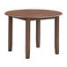 Ferris - Round Dining Table - Brown