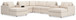 Modmax - Sectional - Oyster