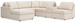 Modmax - Sectional - Oyster