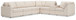 Modmax - Sectional - Oyster