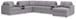 Modmax - Sectional - Granite