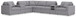 Modmax - Sectional - Granite