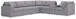 Modmax - Sectional - Granite