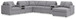 Modmax - Sectional - Granite