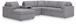Modmax - Granite - Sectional