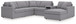 Modmax - Sectional - Granite