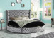 Lux II Upholstered Bed in Velvet