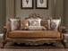HD-555 - Sofa - Brown Cherry