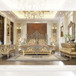 HD-8016 - 4 Piece California King Bedroom Set - Bright Gold