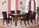 Pam - 7 Piece Dining Room Set - Black