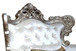 Emily - Arm Chair - Silver