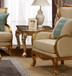 Majestic - End Table - Gold