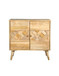 Alyssum - Mango Wood Accent Cabinet