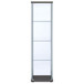 Bellatrix - 4-Shelf Clear Glass Curio Cabinet