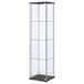 Bellatrix - 4-Shelf Clear Glass Curio Cabinet