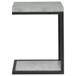 Beck - Engineered Wood C-Shape Sofa Side Table