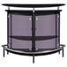 Amarillo - Freestanding Glass Top Home Bar Wine Cabinet