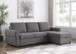 Samantha - Upholstered Storage Sleeper Sectional Sofa