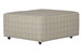 McPherson - Castered Cocktail Ottoman - White