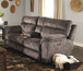 Sedona - Power Hdrst With Lumbar Lay Flat Reclining Console Loveseat With Storage & Cupholders