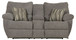 Sadler - Lay Flat Reclining Console Loveseat