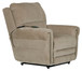 Warner - Power Headrest With Lumbar Power Lay Flat Recliner