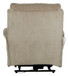 Warner - Power Headrest With Lumbar Power Lay Flat Recliner
