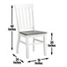Caylie - 5 Piece Dining Set - White