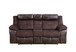 Pueblo - Manual Recliner Console - Dark Brown
