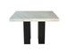 Camila - Square Counter Height - White