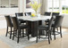 Camila - Square Counter Height - White