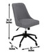 Kinsley - Desk And Chair - Dark Gray