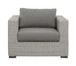 Blakley - Outdoor Lounge Chair (Set of 2) With Half-Round Wicker - Gray