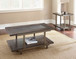 Terrell - Cocktail Table With Caster - Brown