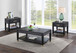 Yves - Cocktail & 2 End Table Set - Black