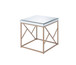 Evelyn - End Table - White