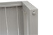 Dalilah - Patio Square End Table - Gray