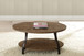 Denise - Oval Cocktail Table - Brown