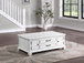 Charlestown - Lift Top Coffee Table - White