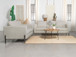 Tilly - Upholstered Track Arm Sofa Set