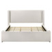 Alamosa - Boucle Upholstered Wingback Bed