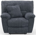 Paxon - Deep Seat Power Lay Flat Recliner With Power Adjustable Headrest - Smoke