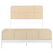 Lanewood - Open Cane Rattan Metal Bed