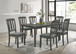 Benbrook - Rectangular Table - Antique Gray