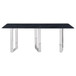 Desden - Rectangular Sintered Stone Dining Table - Gray