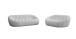Bubbles Living Room Set in Fabric